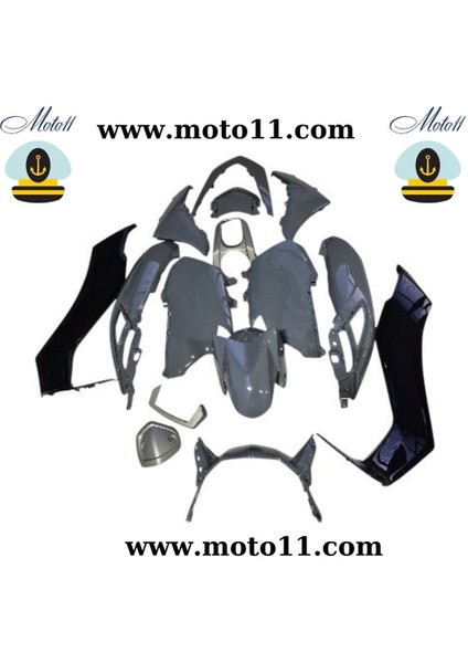 Nmax 125 155 Nardo Gri Kaporta Seti 2021 2024 | MOTO11 fiyatları