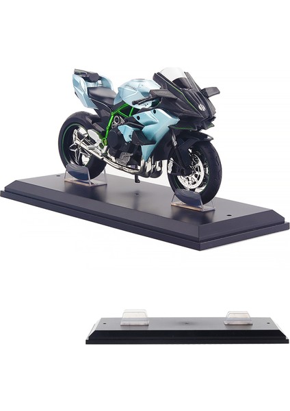 1:12 Alaşımlı Motosiklet Modeli Kawasaki Motosiklet Şok Direksiyon Oyuncak Araba (Yurt Dışından)