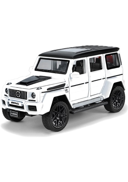 1:32 Mercedes-Benz Big G 63 Alaşımlı Araba Modeli Sesli ve Işıklı Bumerang Oyuncaklar (Yurt Dışından)