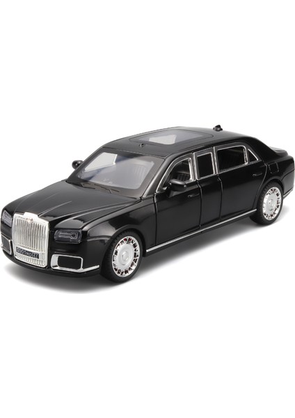 1:24 Arus Başkanlık Arabası Alaşımlı Model Araba Ses ve Işık Bumerang Oyuncak Süs (Yurt Dışından)