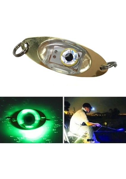 LED Parlayan Balık Yemleri 10GGREEN (Yurt Dışından)