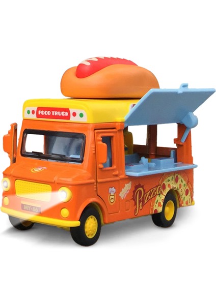 1:36 Q Versiyon Oyuncak Fast Food Araba Alaşımlı Araba Modeli (Yurt Dışından)