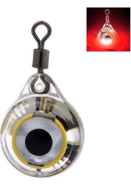LED Yem Balık Lambası Balık Gözü Sualtı Balık Lambasıkırmızı (Yurt Dışından)
