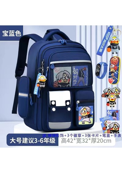 Yeni Karikatür Sevimli Erkek ve Kadın Çocuk Okul Çantası 1-3-6 Sınıflar Yuji Köpek Ilkokul Öğrencileri Omuz Çantası (Yurt Dışından)