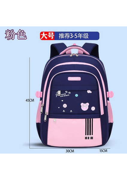 Yeni Oxford Kumaş Köpekbalığı Okul Çantası Ilkokul Öğrencileri Dört, Beş, Altı Sınıflar Büyük Kapasiteli Sırt Çantası Kişilik Basit Omuz Çantası Erkek (Yurt Dışından)