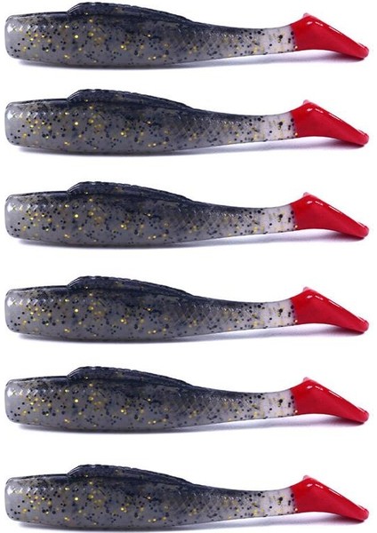 6 Adet / Kutu Açık Hava Balıkçılık Yüzen Yumuşak 5#çok Renkli (Yurt Dışından)