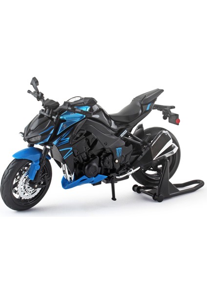 1:12 Alaşımlı Motosiklet Modeli Kawasaki Motosiklet Şok Direksiyon Oyuncak Araba (Yurt Dışından)