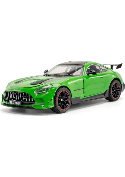 1:18 Mercedes Amggtr Alaşımlı Model Araba Bumerang Işıklı Oyuncak (Yurt Dışından)