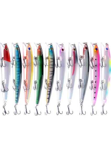M0231 13.5cm 15G Mino Rattle Pearl Lazer Sert Yem M0231 10çok Renkli (Yurt Dışından) fiyatları