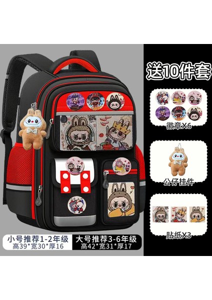 Yeni Yüksek Değerli Küçük Okul Çantası Kızlar Üniversite Öğrencileri Çocuklar Sevimli Anaokulu Çizgili Küçük Sırt Çantası Omuz Çantası (Yurt Dışından)