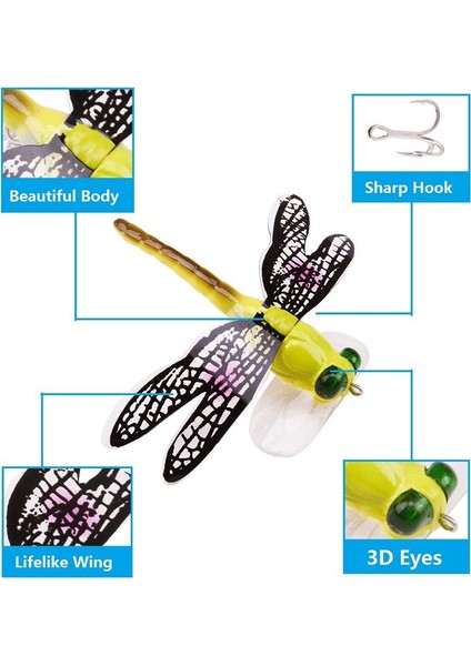7cm / 6g Uçan Balıkçılık Yemimavi (Yurt Dışından) modelleri