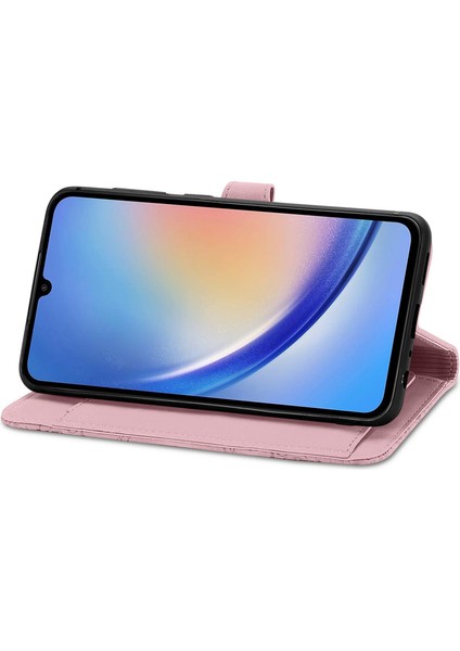 Samsung Galaxy A35 Fermuarlı Kese Manyetik Kart Tutucu ve Bilek Kayışlı Cüzdan Kılıfı Samsung Galaxy A35 (Yurt Dışından) fırsatları