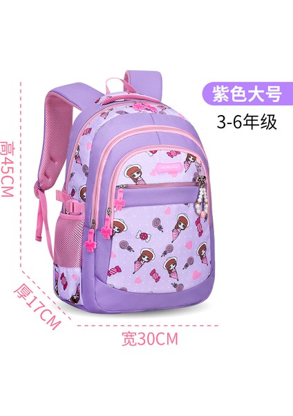 Yeni Yüksek Değerli Küçük Okul Çantası Kızlar Üniversite Öğrencileri Çocuklar Sevimli Anaokulu Çizgili Küçük Sırt Çantası Omuz Çantası (Yurt Dışından)