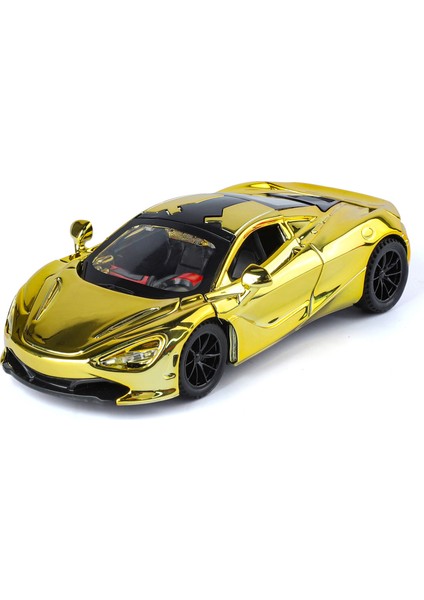 1::32 Mclaren 720 Alaşımlı Spor Araba Modeli Otomobil Parçaları Süsler (Yurt Dışından)