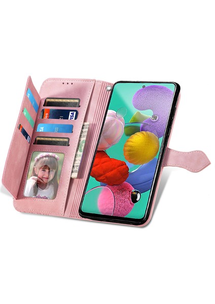 Samsung Galaxy A71 4g Fermuarlı Kese Manyetik Kart Tutucu ve Bilek Kayışlı Cüzdan Kılıfı Samsung Galaxy A71 4g (Yurt Dışından) indirimleri