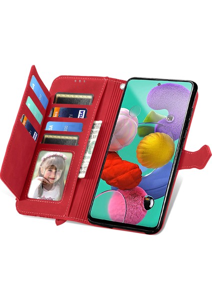 Samsung Galaxy A71 4g Fermuarlı Kese Manyetik Kart Tutucu ve Bilek Kayışlı Cüzdan Kılıfı Samsung Galaxy A71 4g (Yurt Dışından) indirimleri
