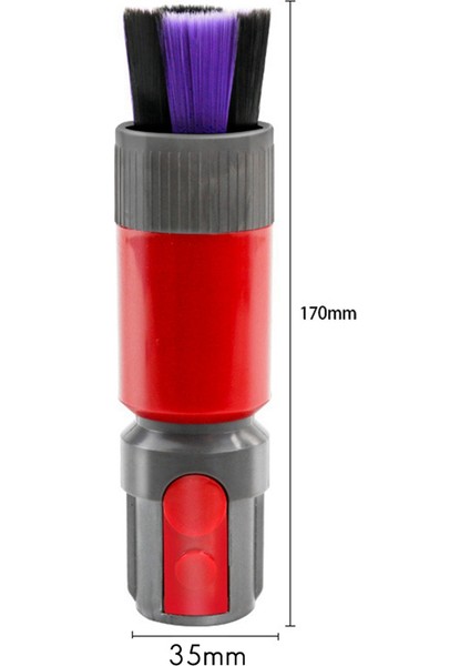 Dyson Elektrikli Süpürge Aksesuarları Yumuşak Fırça V7/V8/V10/V11/V12/V15 Aksesuarları Kusursuz Fırça Için Uygundur (Yurt Dışından) fırsatları