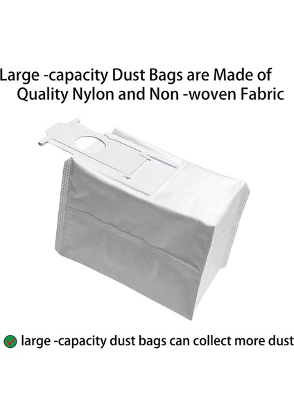 6 Adet Toz Torbası Aksesuarları Samsung Jet Bot AI+VCA-RDB95 Temiz Istasyon Vakum Torbası (Yurt Dışından) fiyatları