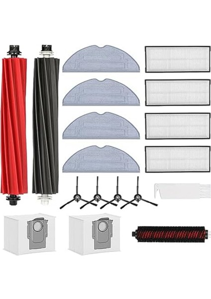 Roborock S8 Pro Ultra S8 S8+ Ana Yan Fırça Filtre Toz Torbası Robot Süpürge Yedek Parçaları Için Aksesuarlar (Yurt Dışından) fiyatları