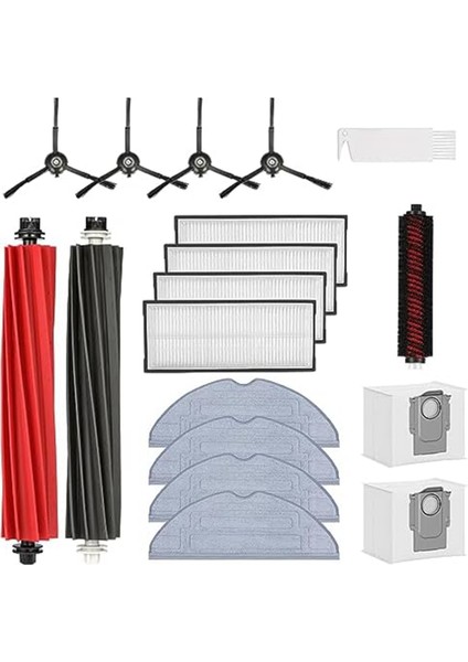 Roborock S8 Pro Ultra S8 S8+ Ana Yan Fırça Filtre Toz Torbası Robot Süpürge Yedek Parçaları Için Aksesuarlar (Yurt Dışından) modelleri