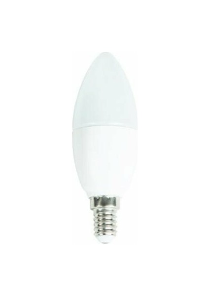 8W İnce E14 Duy Mum Buji Led Ampul- Günışığı