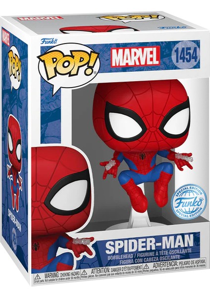 Pop Marvel Spider-Man (Swinging) 1454 Özel Sürüm Figür(Special Edition)