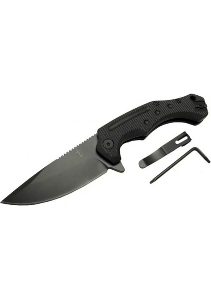 Error 7-12 Black Çakı 22 cm Manuel, Kemerlikli