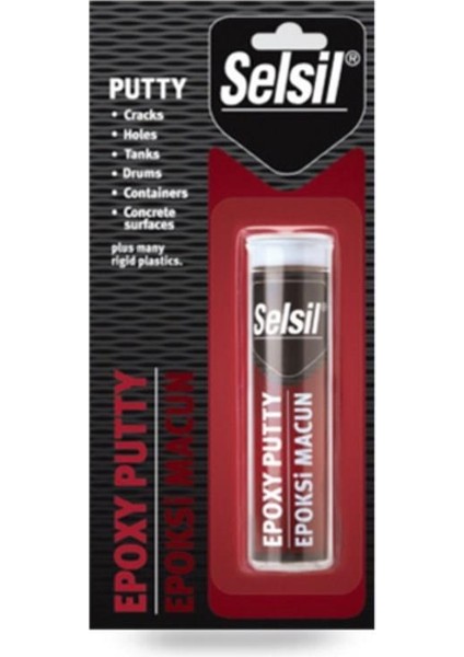 Selsil Putty Epoksi Macun Yapıştırıcı 57 gr