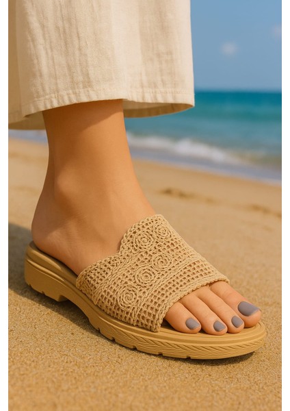 Kadın Terlik Dantelli