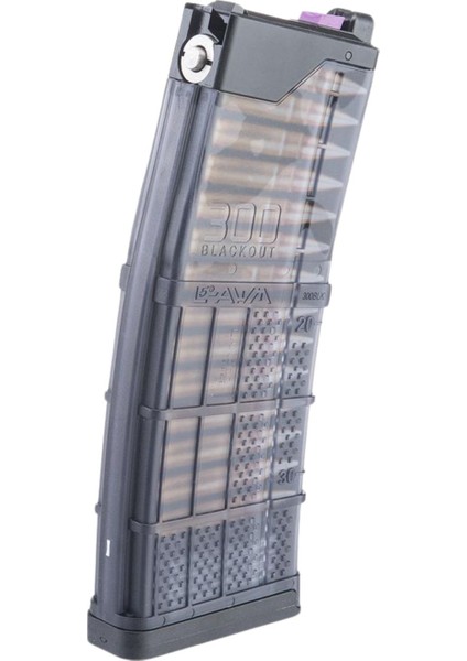 Cyma Cgs, Maruı Mws Lancer Gbb Systems L5AWM 30BB Sıyah Airsoft Tüfek Şarjör Transparan