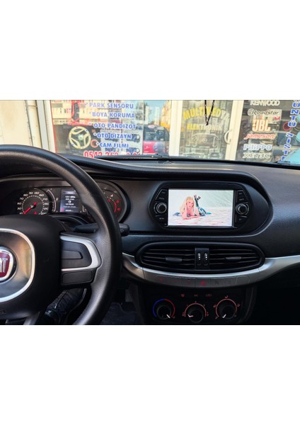 Fiat Egea Multimedya Navigasyon Double Carply 4/64GB Navimex 7711