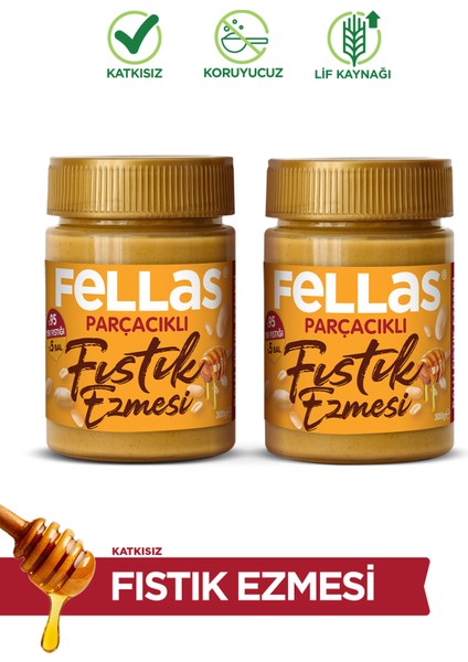 Ballı Fıstık Ezmesi 300g x 2