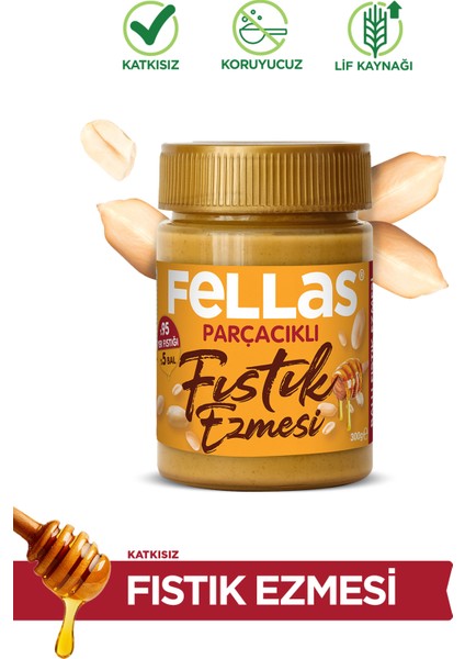 Ballı Fıstık Ezmesi 300g