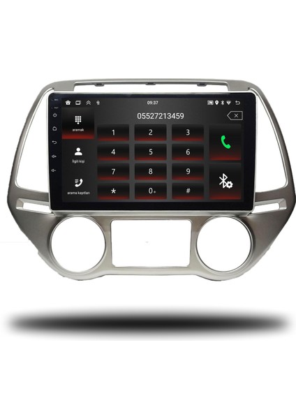 Hyundai I20 2010-2014 Arası Dijital Klima 6-128 GB Multimedya Navigasyon modelleri