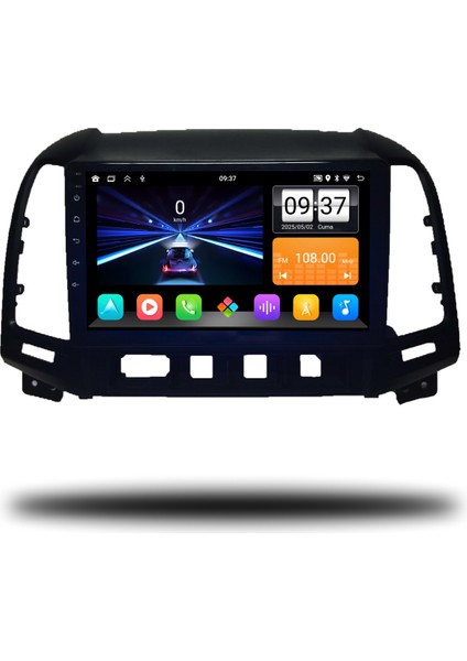Hyundai Santafe 2007-2011 Arası 4-64 GB Multimedya Navigasyon