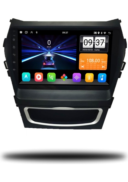 Hyundai Santafe 2012-2016 Arası 4-64 GB Multimedya Navigasyon