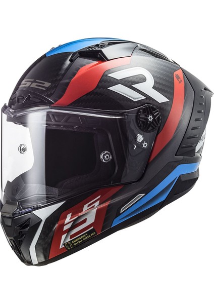 Thunder Karbon Supra Kırmızı-Mavi Kask