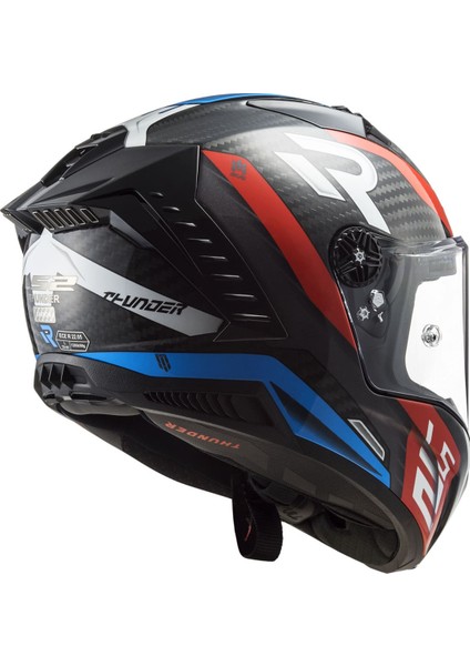 Thunder Karbon Supra Kırmızı-Mavi Kask fiyatları
