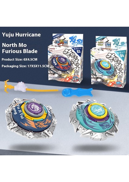 Dışarı Çekilebilir Fırlatıcı Alaşım Dönen Gyro Oyuncaklar (Yurt Dışından)