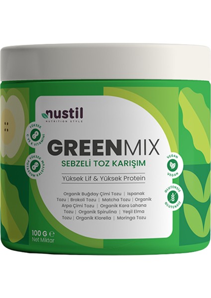 Green Mix Sebzeli Toz Karışım 100G