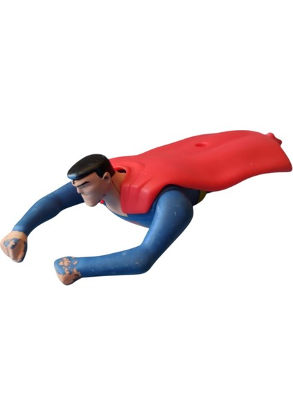 Vintage Superman Orijinal Figür Oyuncak & 12 cm