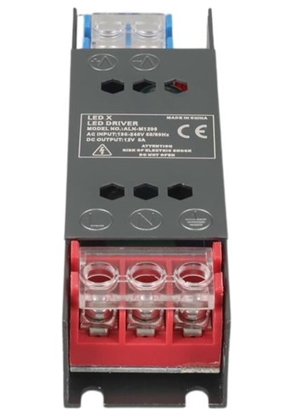 Ledx ALN-M1205 12 Volt 5 Amper 50X15X11MM Ultra Slim Metal Kasa Adaptör modelleri