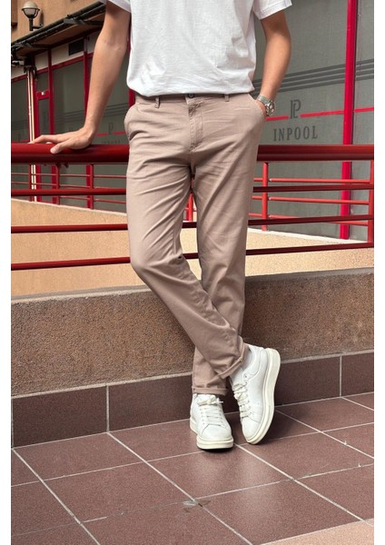 Erkek, Keten Dokuma, Pamuklu Kumaş, Regular Fit, Mevsimlik Pantolon 339 modelleri