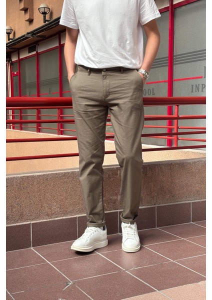 Erkek, Keten Dokuma, Pamuklu Kumaş, Regular Fit, Mevsimlik Pantolon 319 fiyatları