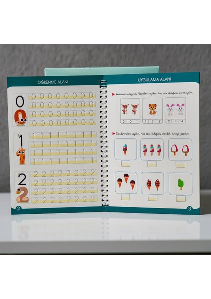 Yeni Müfredata Uygun Öğrenciler Için Türkçe Sihirli Yazı Defter Seti Ile Yazma Öğreniyorum Seti