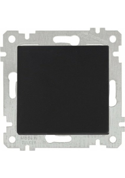 Anahtar Rita Metalik Siyah 2200 401 0284 Çerçeve Hariç