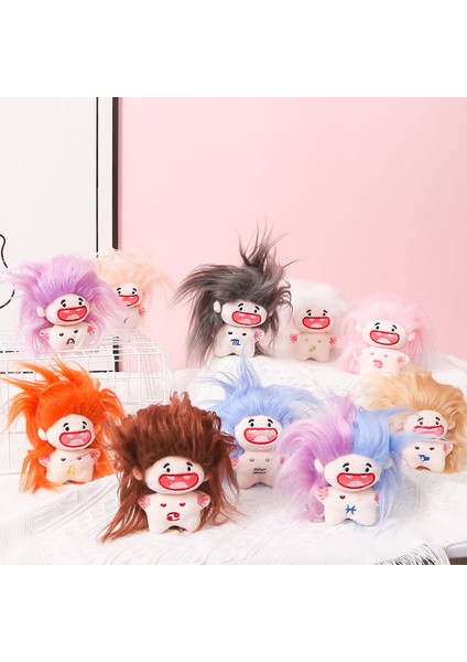 Küçük Peluş Kolye Okul Çantası Çekicilik Anahtarlık Butik Kapma Makinesi Klip Bebek Makine Bebekleri (Yurt Dışından)