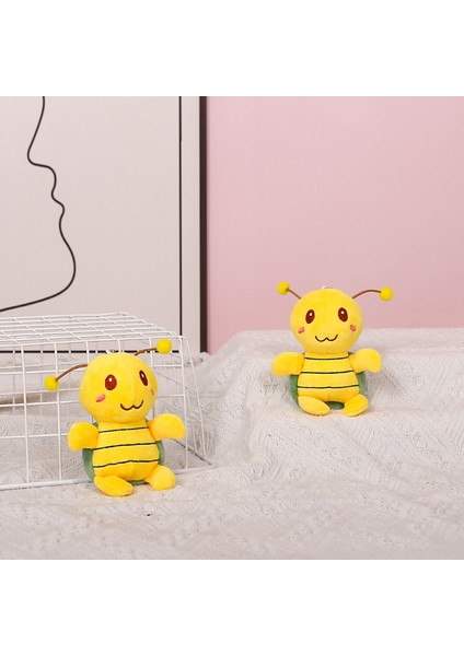 Küçük Peluş Kolye Okul Çantası Çekicilik Anahtarlık Butik Kapma Makinesi Klip Bebek Makine Bebekleri (Yurt Dışından)