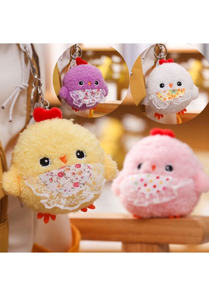 Küçük Peluş Kolye Okul Çantası Çekicilik Anahtarlık Butik Kapma Makinesi Klip Bebek Makine Bebekleri (Yurt Dışından)