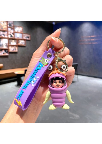 Çizgi Film Animasyon Stitch Serisi Yumuşak Kauçuk Anahtarlık Bebek Çantası Kolye Anahtarlık Küçük Hediye (Yurt Dışından)